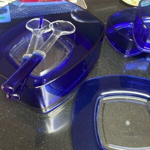 Both 11 pc Deco picnic set.